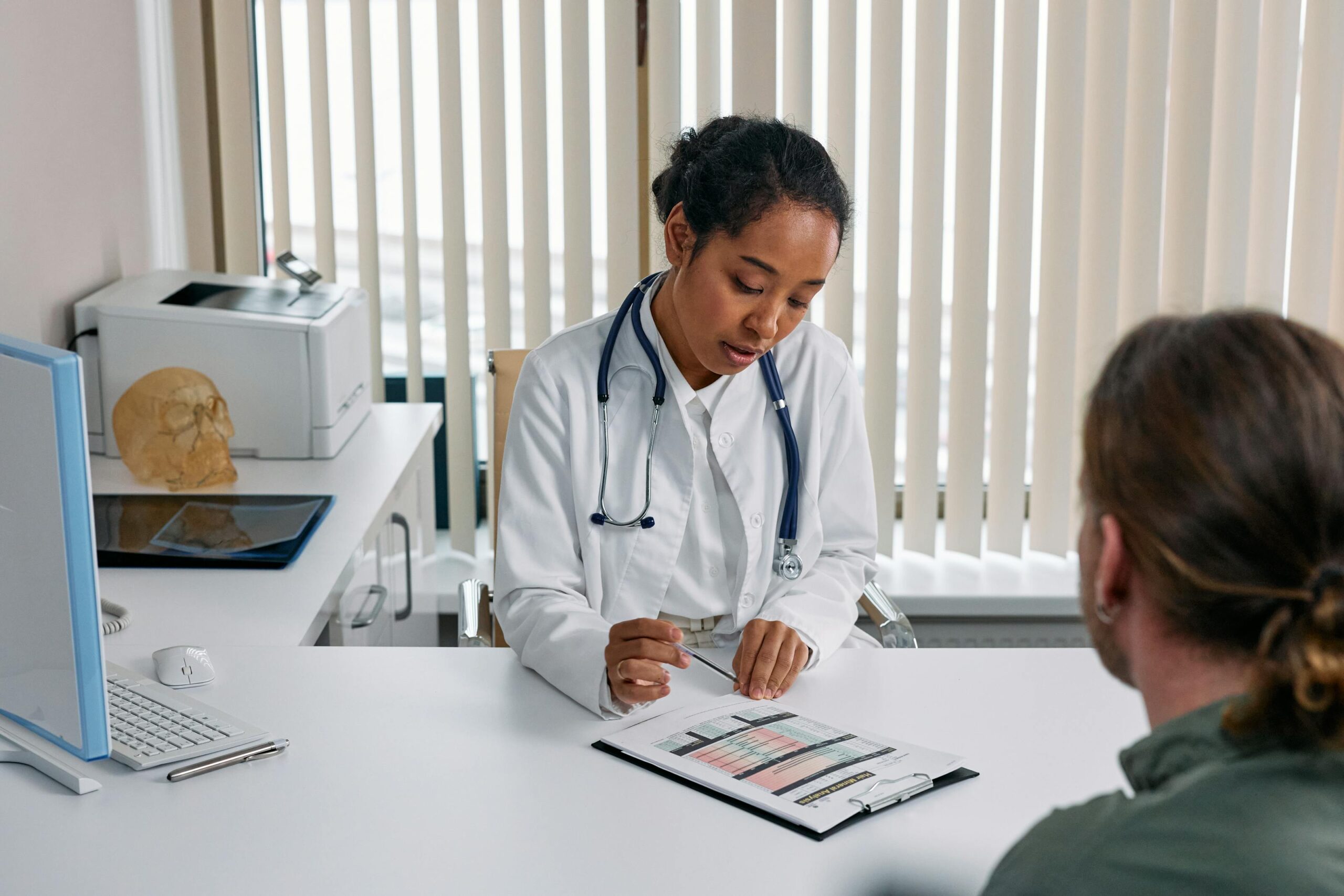 Charlotte healthcare practice patient consultation supported by NetSafe Solutions IT